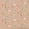 Printed Cotton CELESTE Pink / Coral